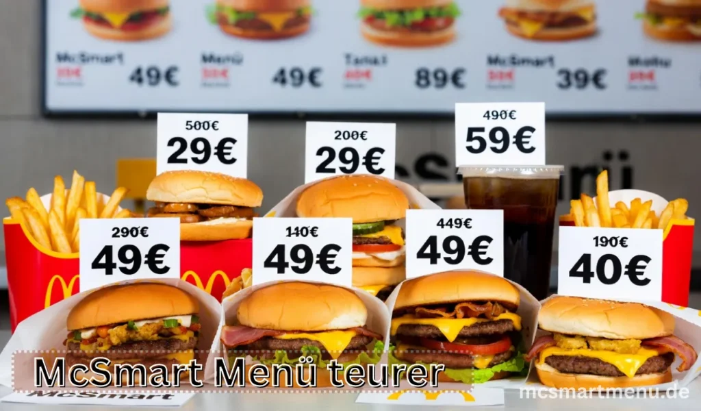 Mc smart menü teurer